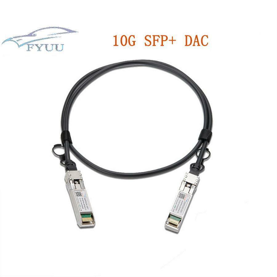 10G Ethernet SFP+ To SFP + DAC Cable For Cisco, Ubiquiti, Supermicro etc Devices