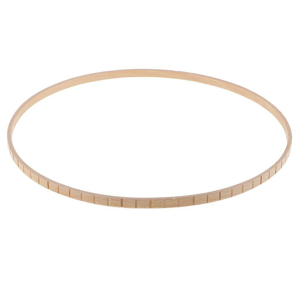Round Wooden Knitting Loom  Weaving Tool for Handmade Wall Hanging