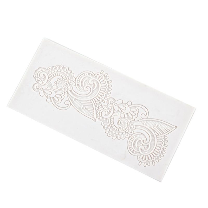 Cake Decorating Lace Silicone Mould DIY Flower Vine Lace Pattern Mold