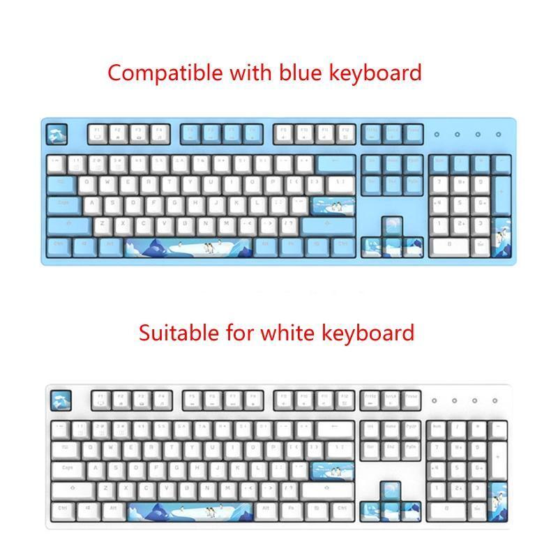 8 Keys OEM Profile Keycaps PBT Dye Subbed Keycap Set SPACE ESC ENTER DIRECTIONS
