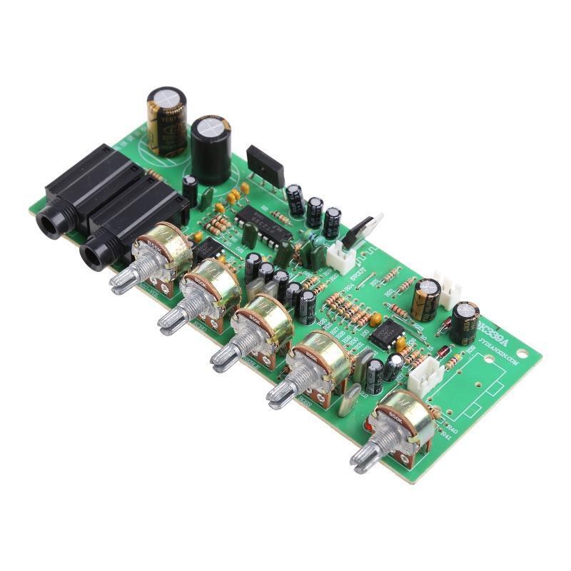 Preamp Tone Controller For Amplifier Board Pre-amplifier TL074 Dual AC12~15V