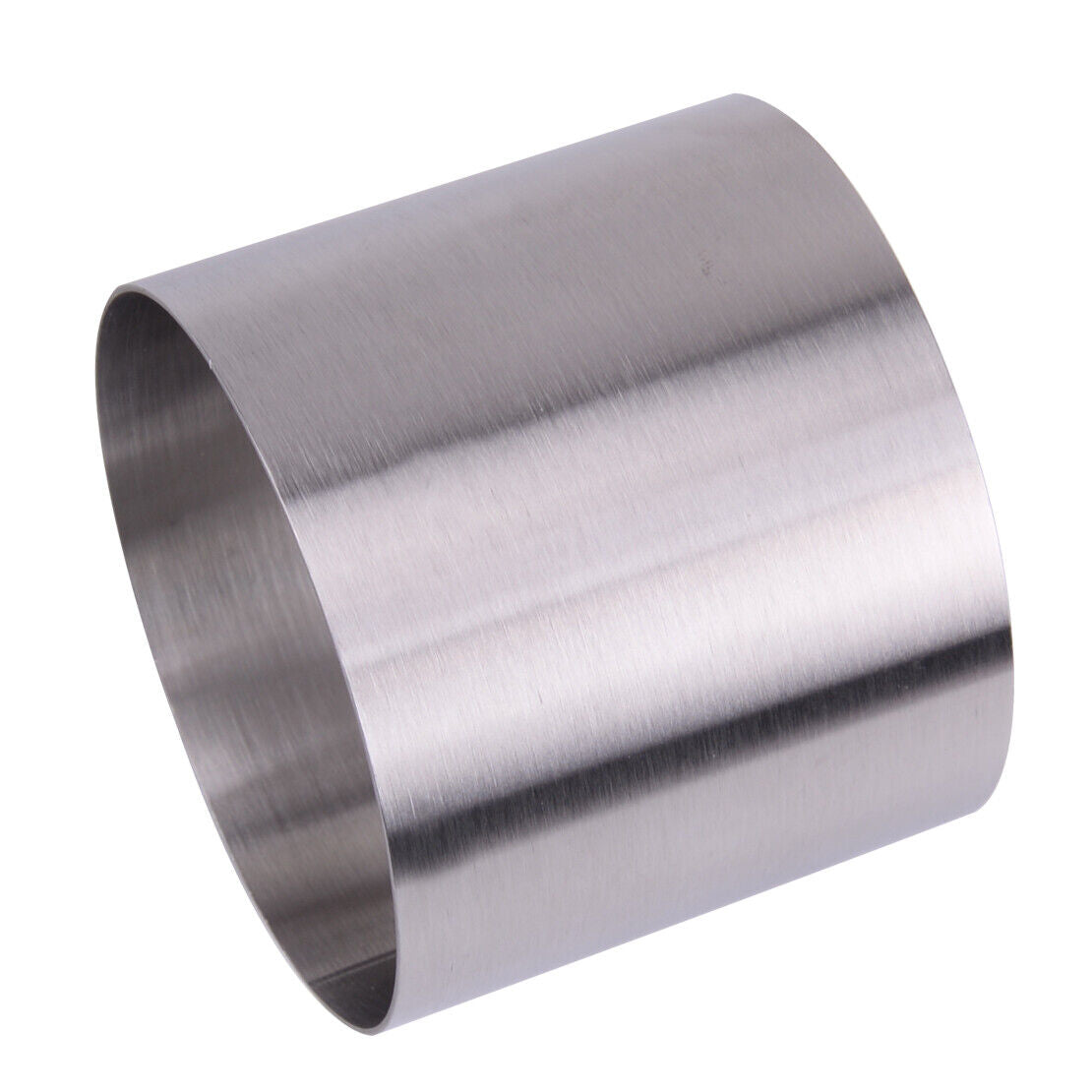 3x 6cm Stainless Steel Round Mold Mousse Cake Cutter Ring Pastry Baking Mould
