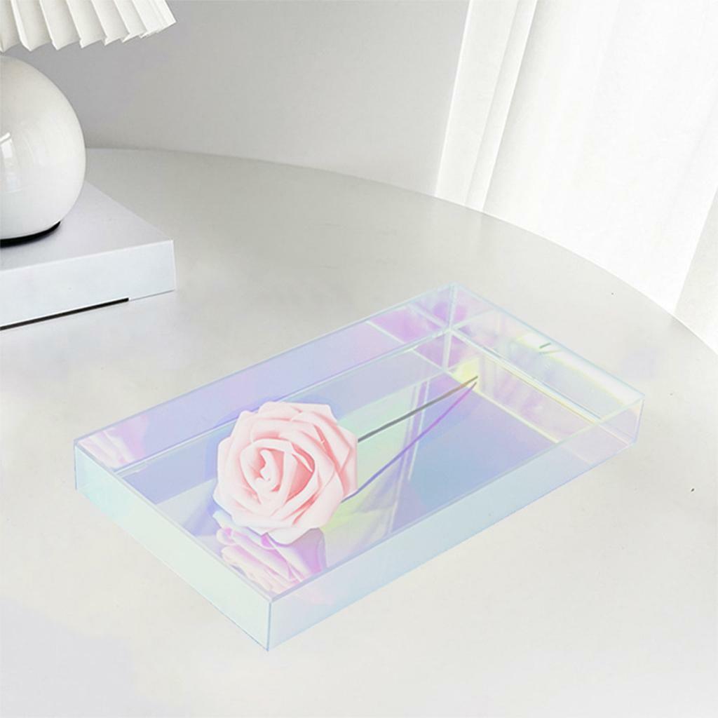 Drawer Organizer Acrylic Clear   Serving tray and storage