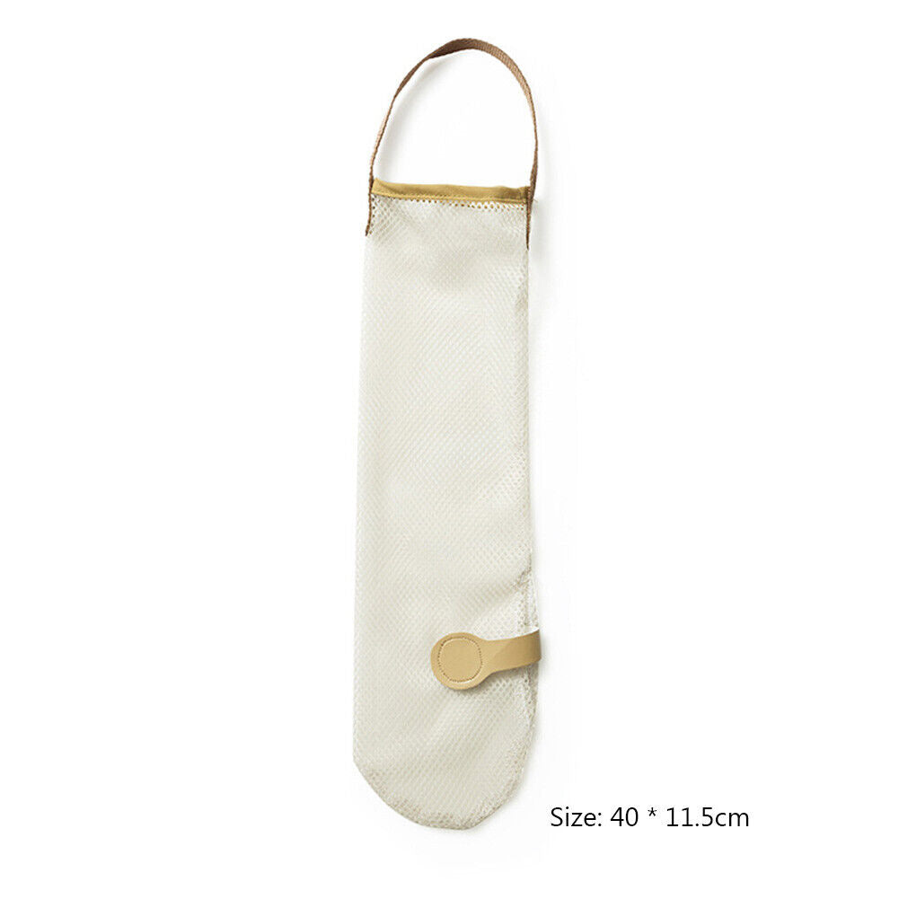 Net Fruit Vegetable Garlic Onion Hanging Storage Bags Reusable Organizers