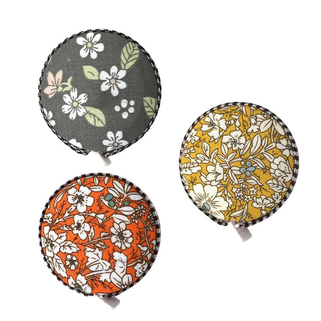 3Pcs 60'' Retractable Measuring Tape  Sewing Tape for Anthropometry