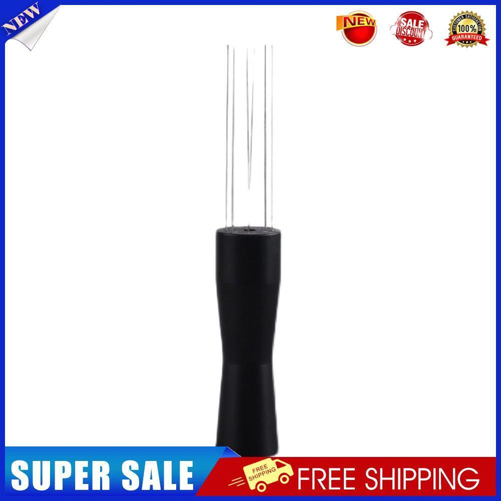 Needle Pin Coffee Powder Tamper Distributor Stirrer Leveler Tool (Black)