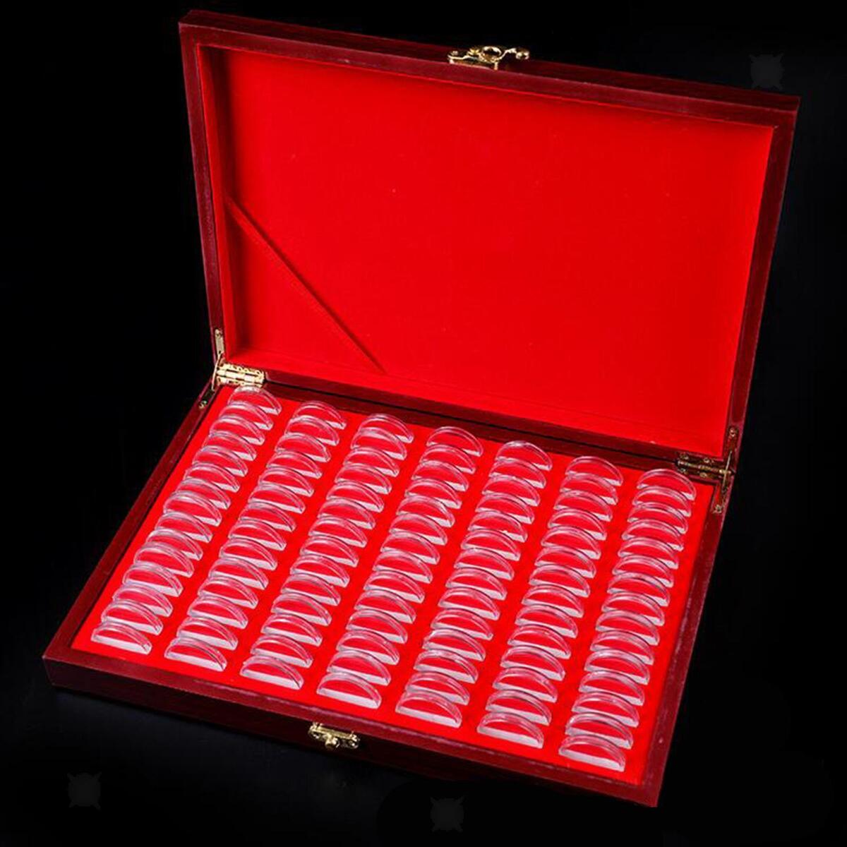 Coin Capsule Collectors Collection  Display Case for Safety
