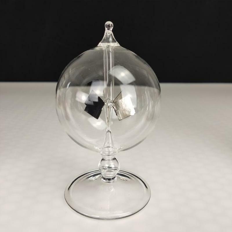 Glass Radiometer Radiation Dosimeter Clear Solar Power Radiometer Vanes Science