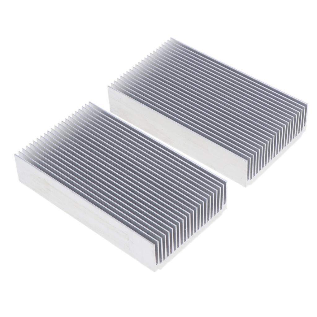 Aluminium Radiator Heatsink Heat Sink 120x69x27mm (Pack of 2)