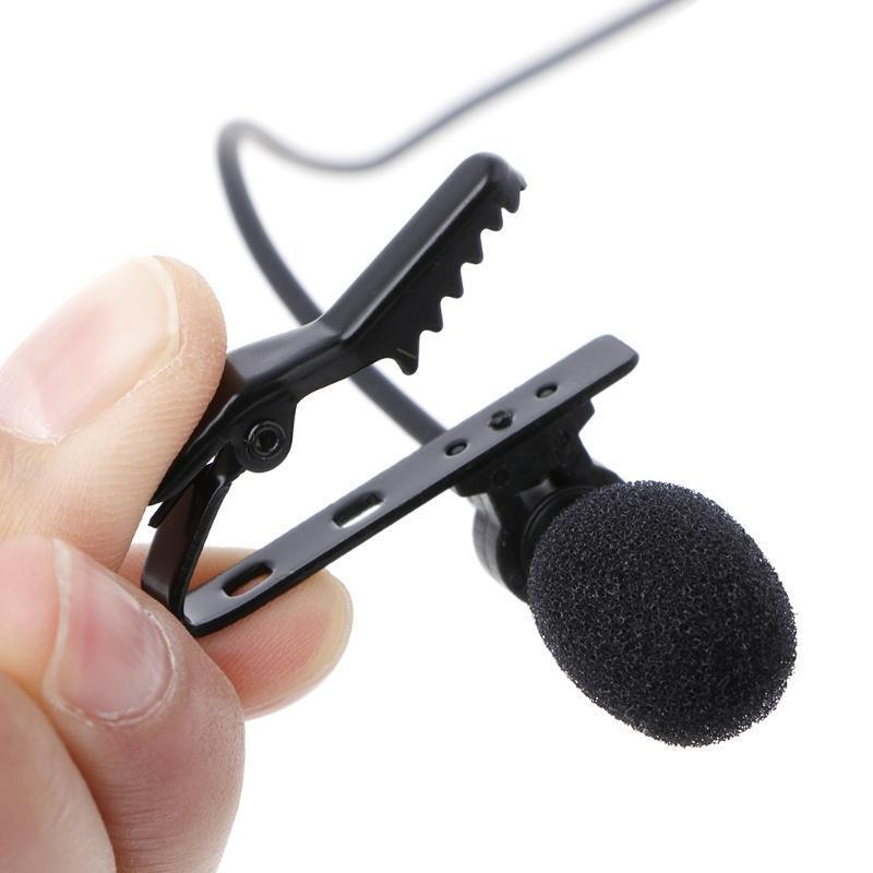 4.92ft Length Microphone with Sponge Cap Protector Practical 3.5mm Jack
