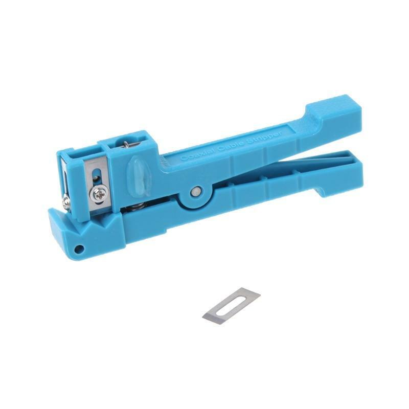 Fit for 45-163 Fiber Optic Coaxial Cable Transverse Beam Tube Open Stripper Tool
