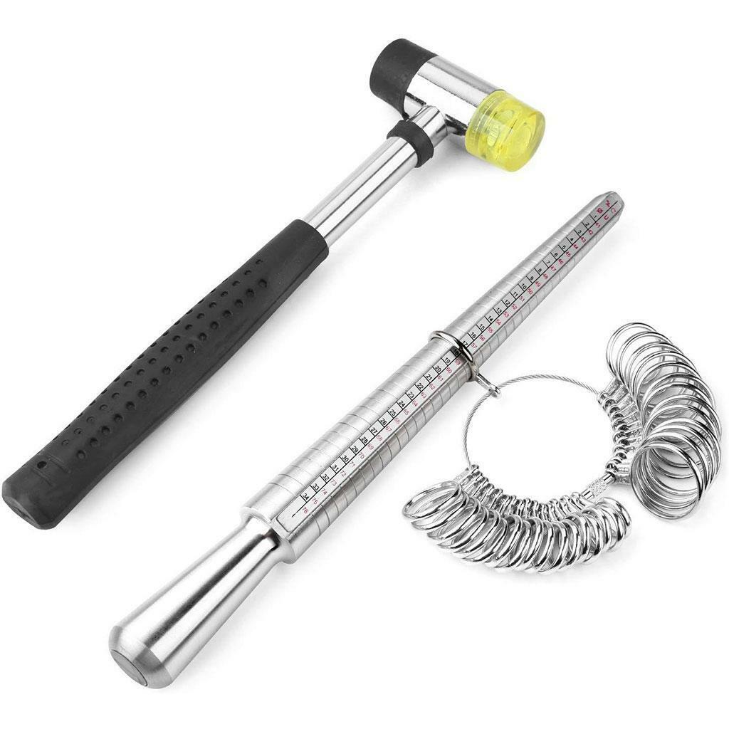 3 in  Size Sticks Aluminum Jewelry Hammer Finger Sizing Jewelry Sizer