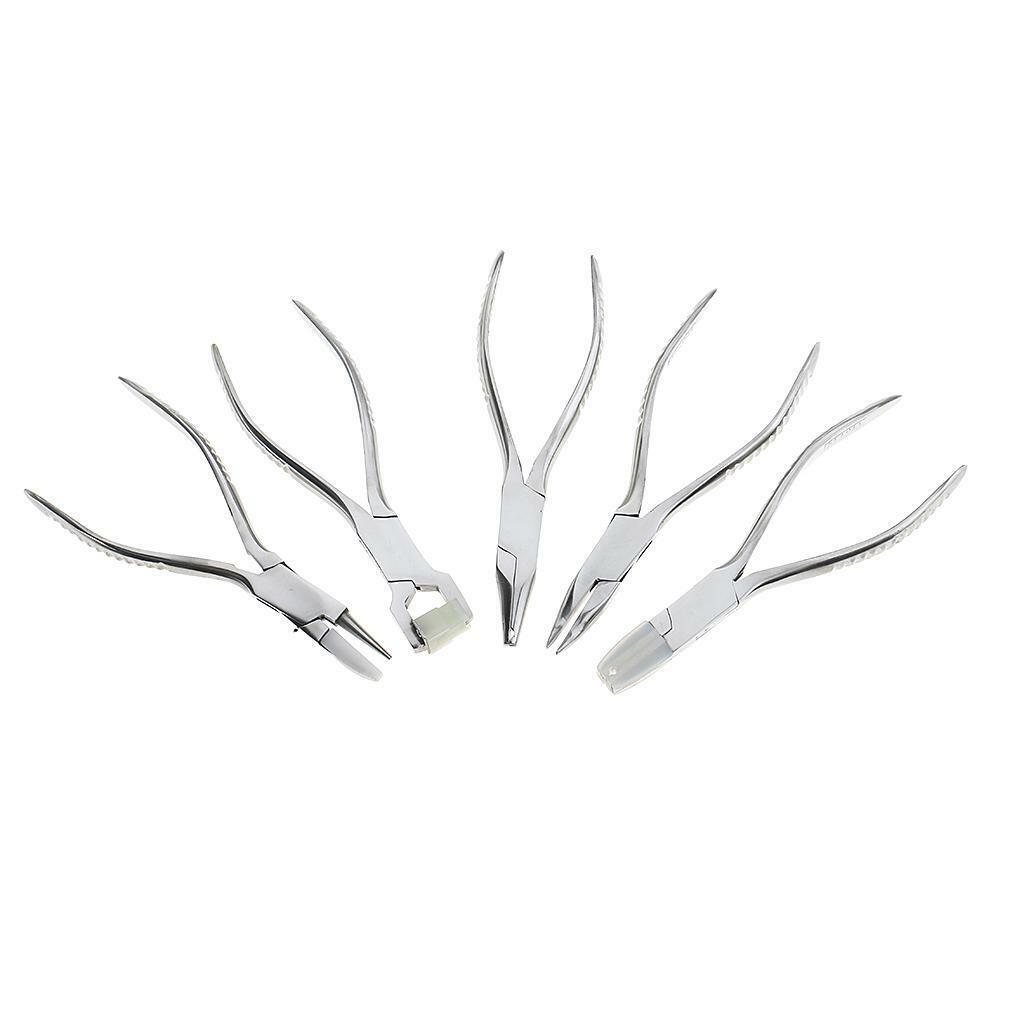 5 Pieces Optical Eyeglass   of Stainless Steel for Repair of