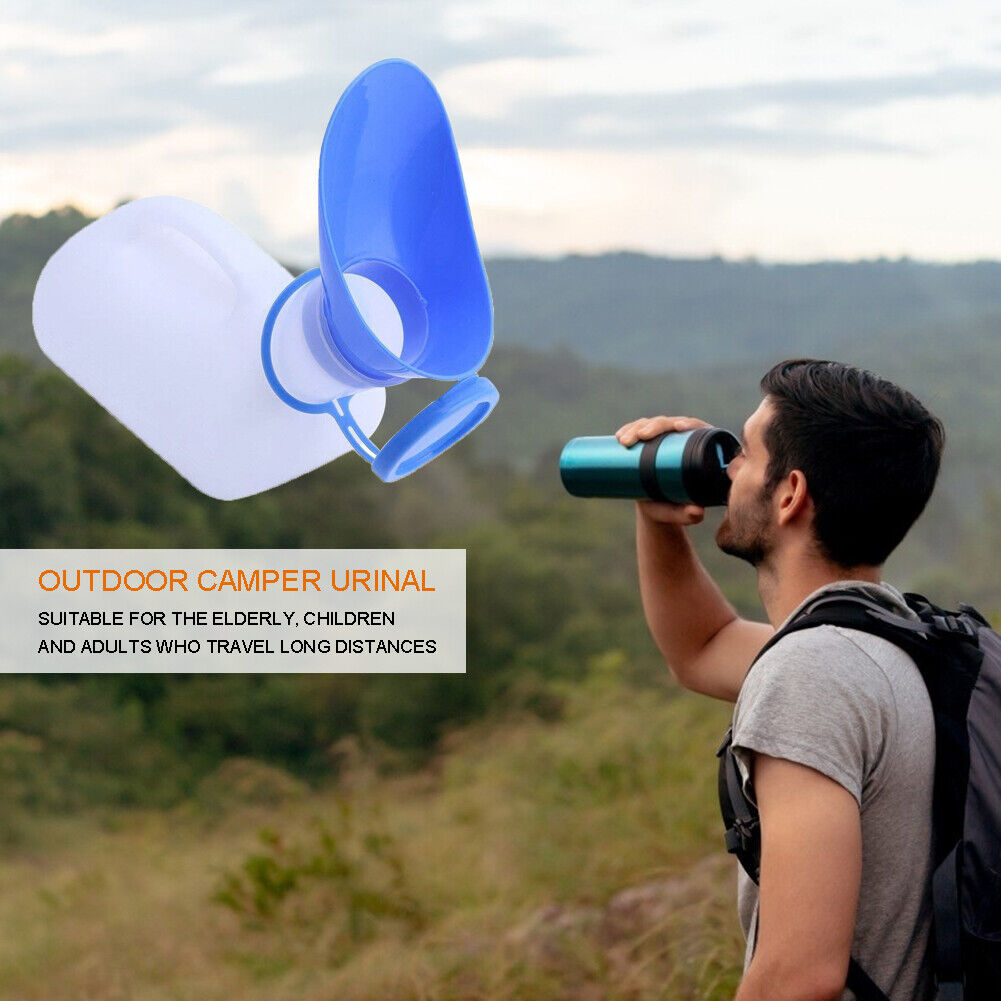 Male Female Urine Wee Bottle Portable Urina-l Camping Travel Car Toilet Newly