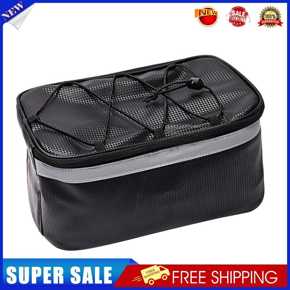 7L Waterproof Bike Backseat Trunk Bag Large Capacity Bicycle Rear Seat Bags