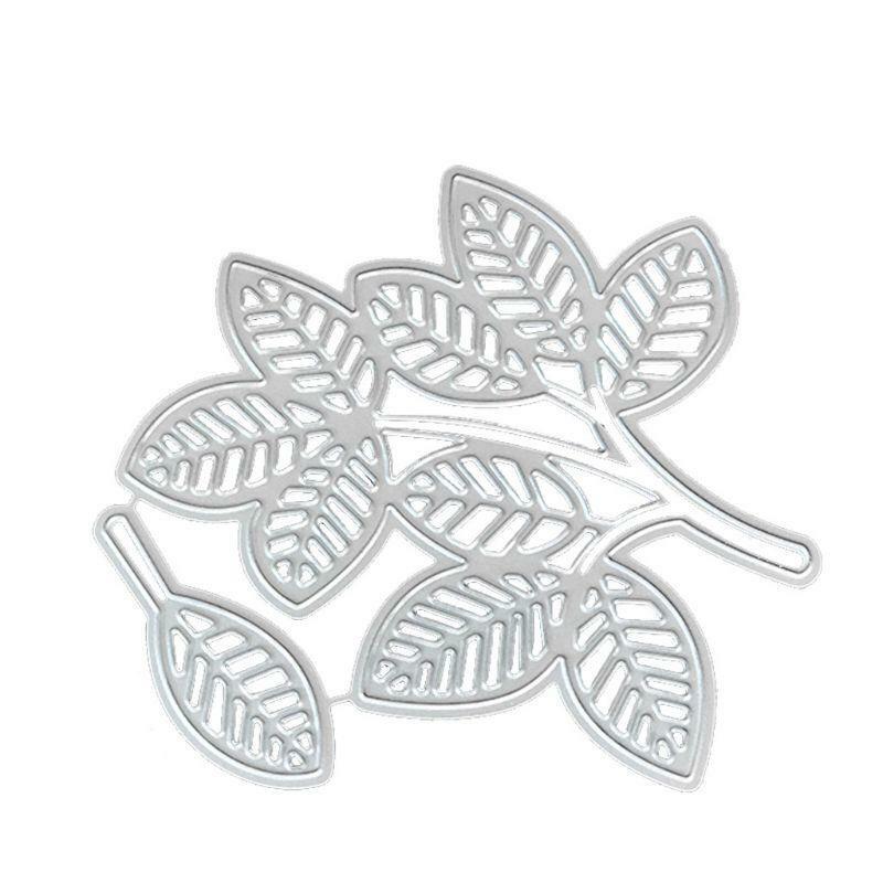 Leaves Cutting Die Embossing Stencil Mold Paper DIY Craft Scrapbook Card Decor