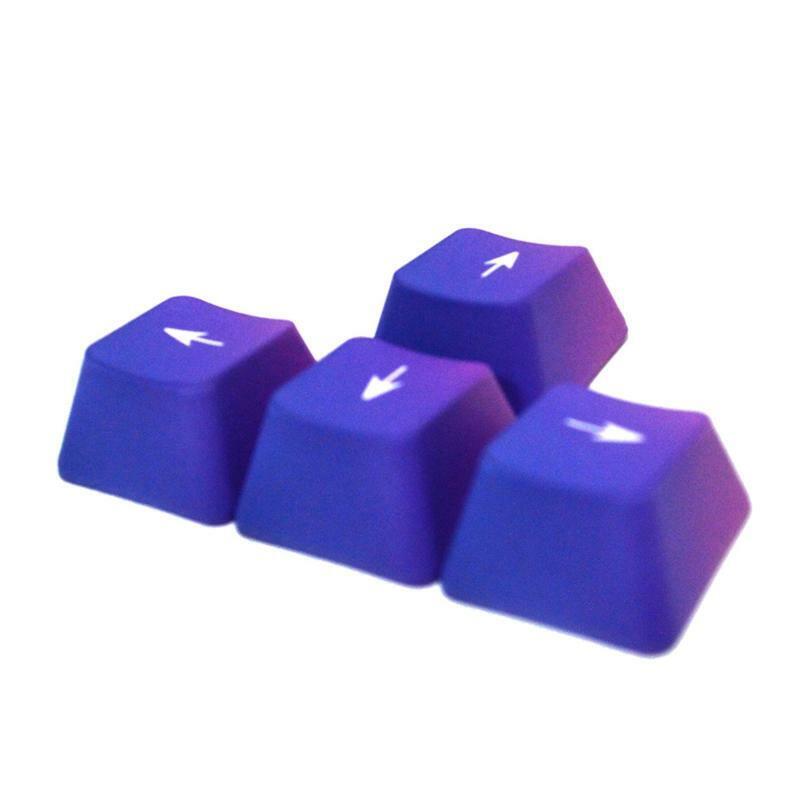 PBT Keycaps for Cherry Mechanical Keyboard OEM Purple PSP Directions 4 Keys Set