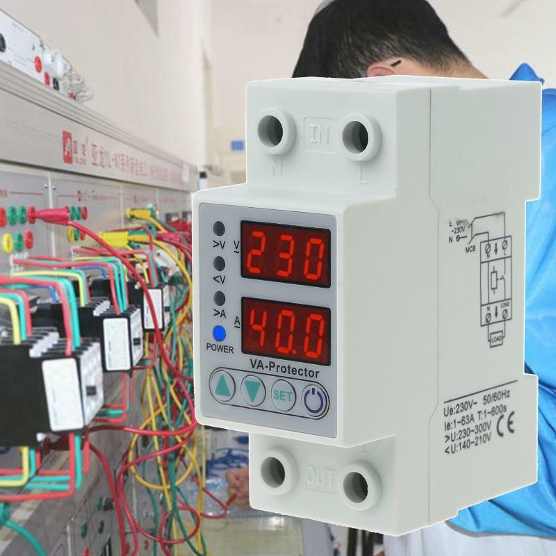 Voltage Current Protector Voltage Protective Device Protector Relay Over Current