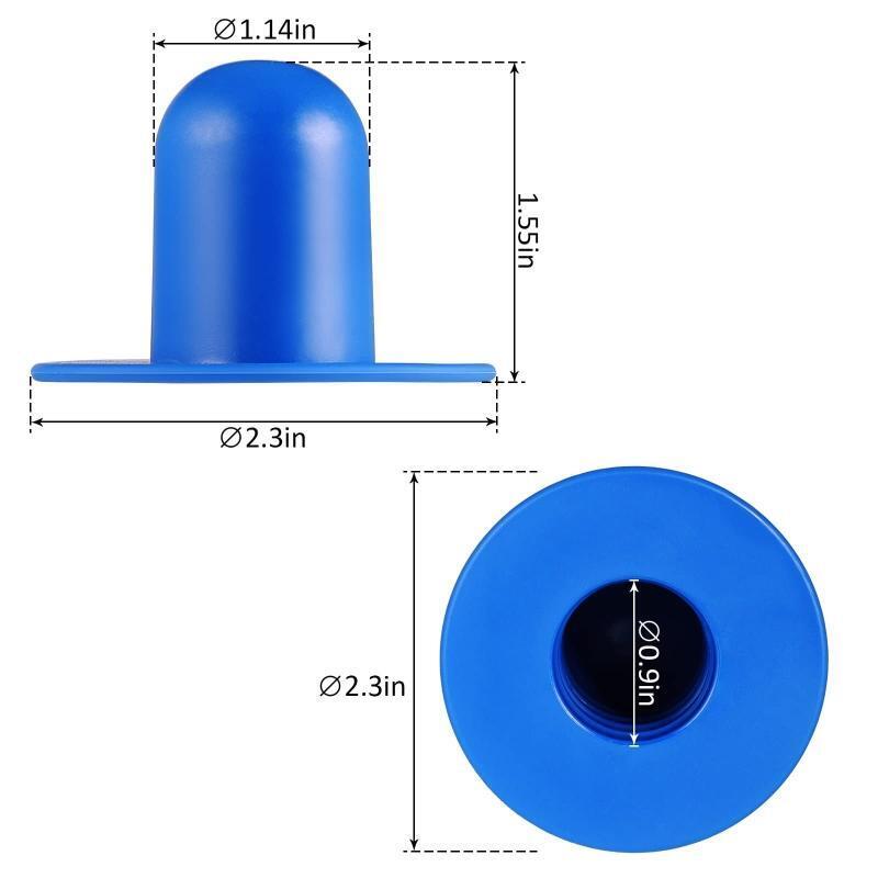 4Pcs Pool Plug Stopper Pool Wall Plug Strainer Stopper Ground Pool Replacements