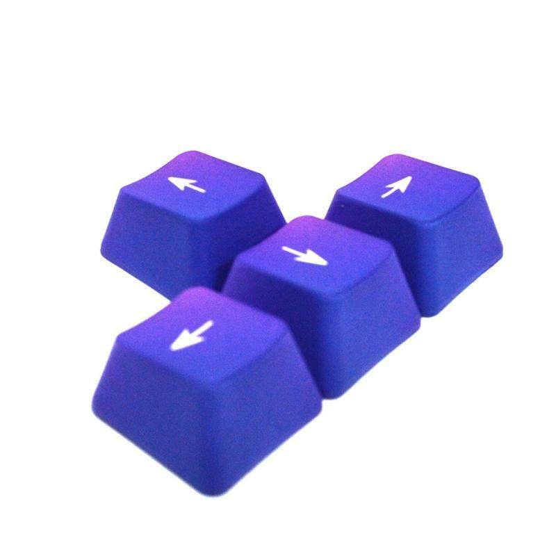 PBT Keycaps for Cherry Mechanical Keyboard OEM Purple PSP Directions 4 Keys Set