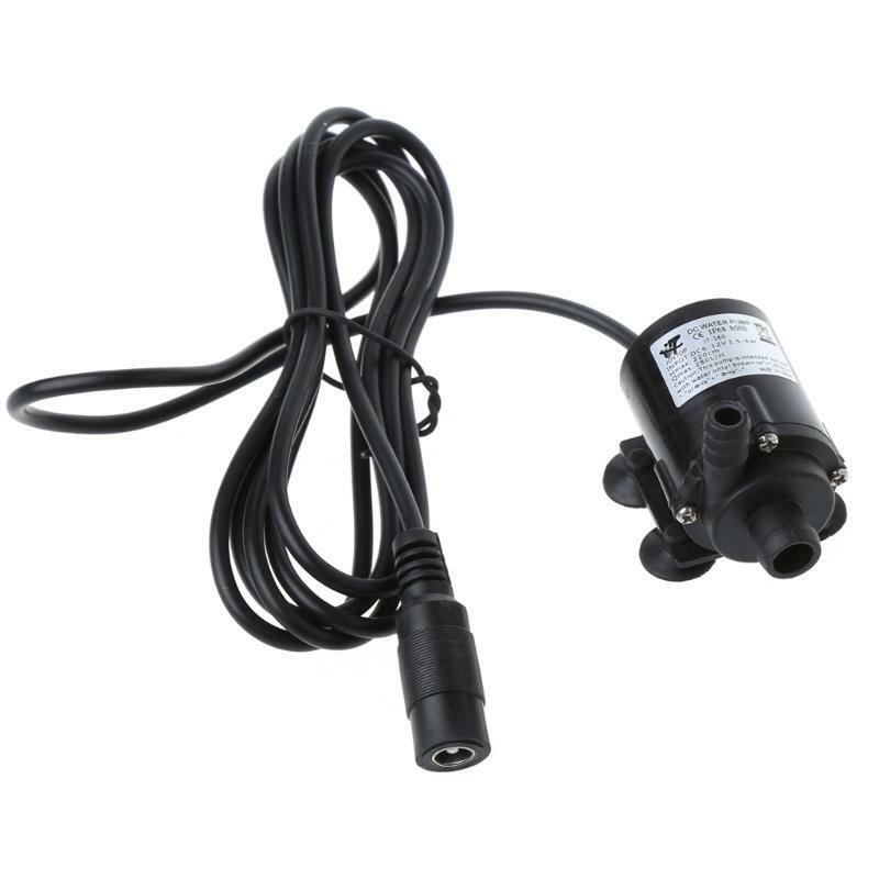 DC 12V Solar Power Hot Circulation Water Pump Aquarium Pond Submersible 200L/H