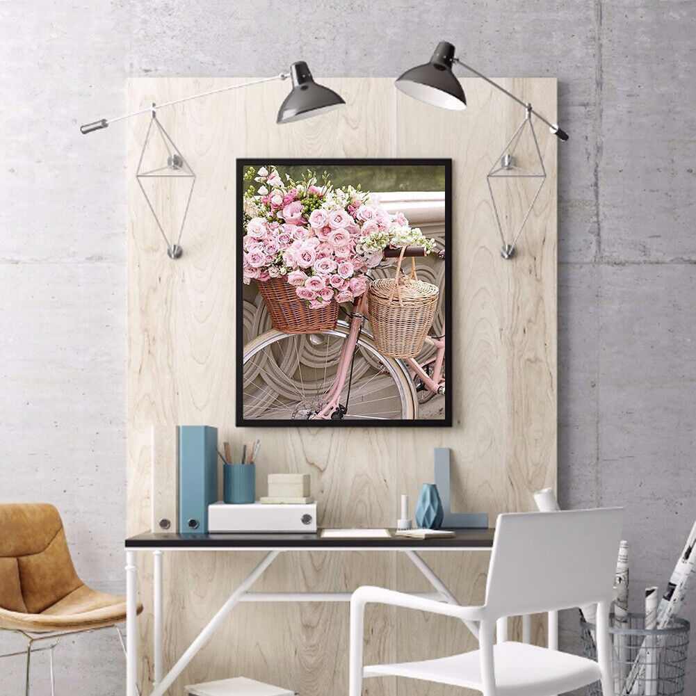 Flower Basket DIY Full Drill Diamond Painting Kit Mosaic Craft Home Decor