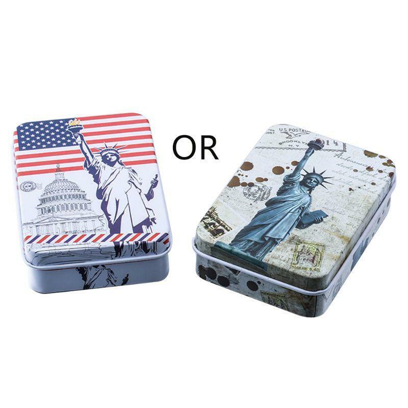 Small Metal Storage Box For Storing Money Coin Candy Key Decoration Organizer
