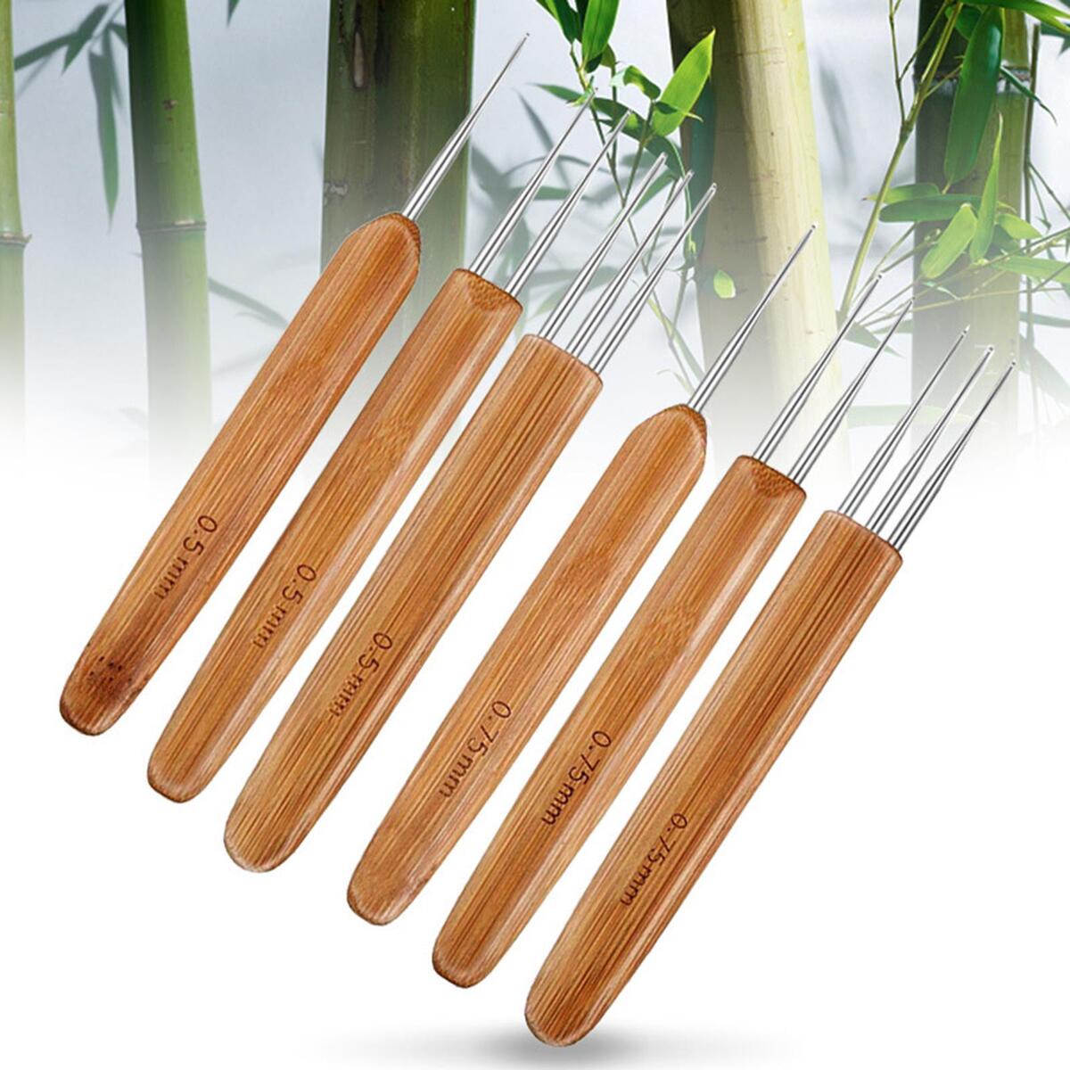 Artist Gather 8 PCS  Men s Crochet Hooks Set  Weaving