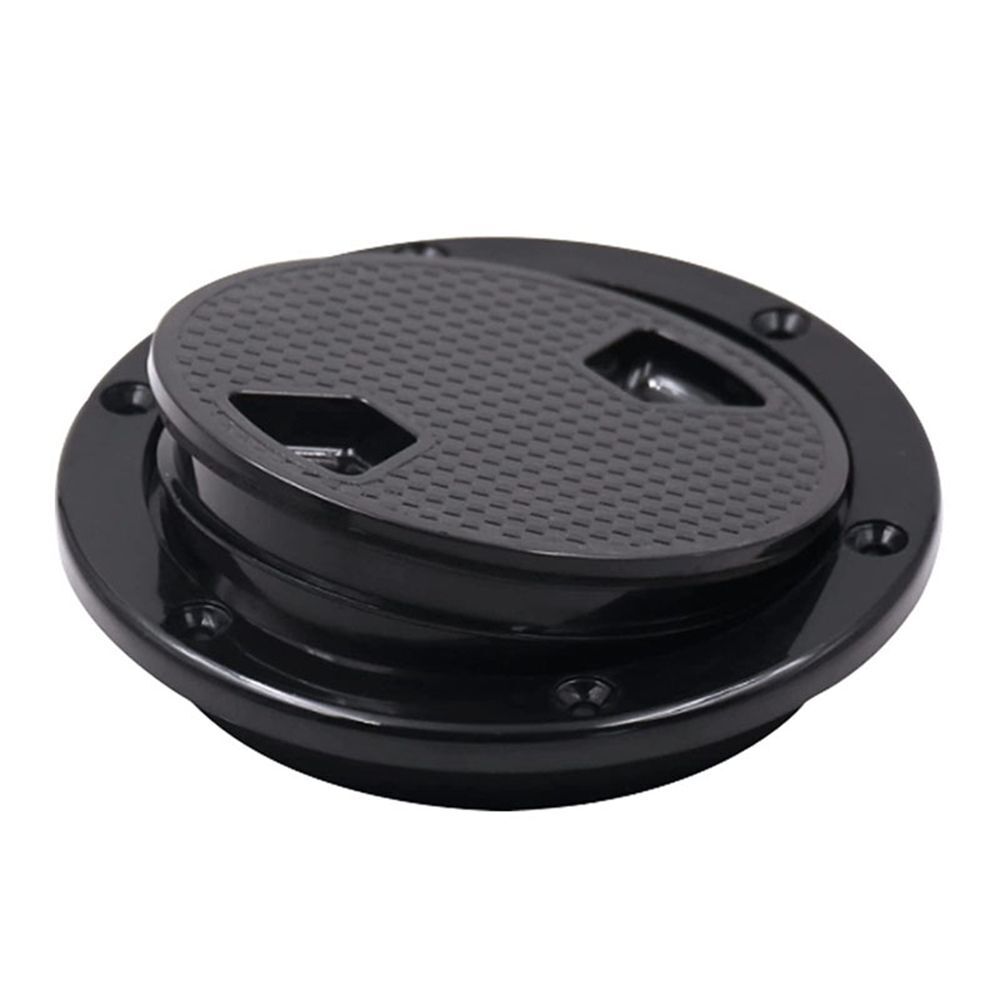 Access Hatch White Round Non-slip Deck Cover Lid Marine Boat Sailing Inspection
