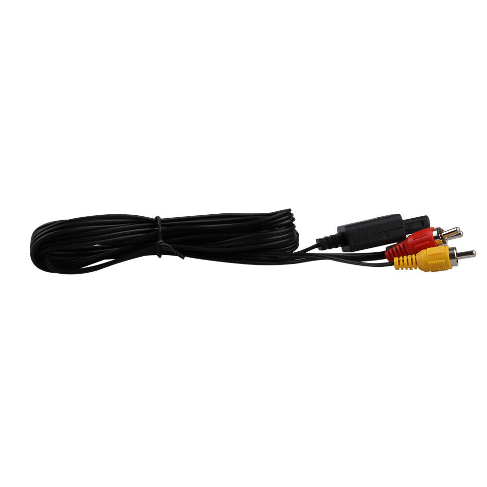 AV To RCA 6' Audio Video Cord Cable  For Super Nintendo GameCube N64 SNES NGC