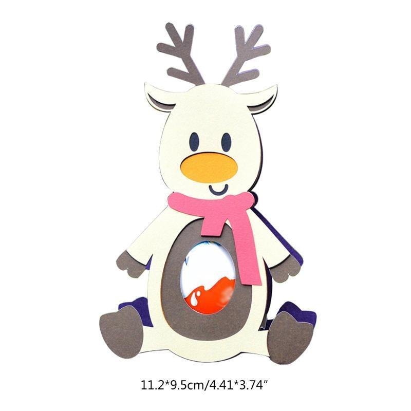 Christmas Reindeer Chocolate Metal Cutting Dies Stencil DIY Scrapbooking Album