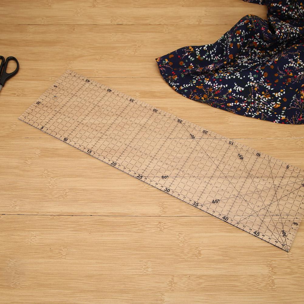 Multi-function DIY Sewing Patchwork Ruler Yardstick Clothing Cutting Rulers