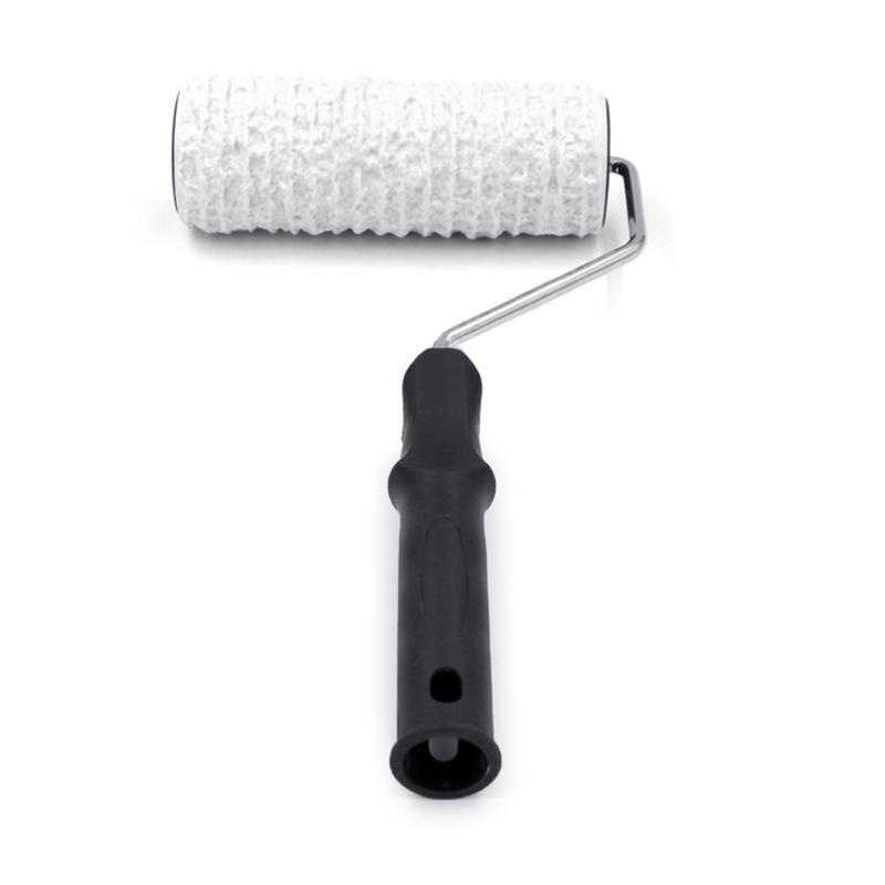 Decorative Paint Roller Pattern Embossing Texture Painting Tools For Wall Rubber