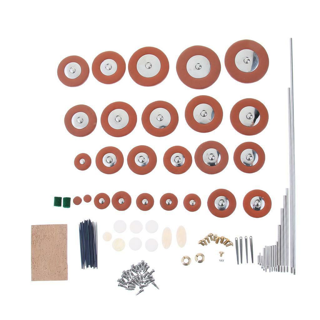 1 Set Tenor Sax Repair Kits Sax Pads Screws  Shaft Rods DIY Sax