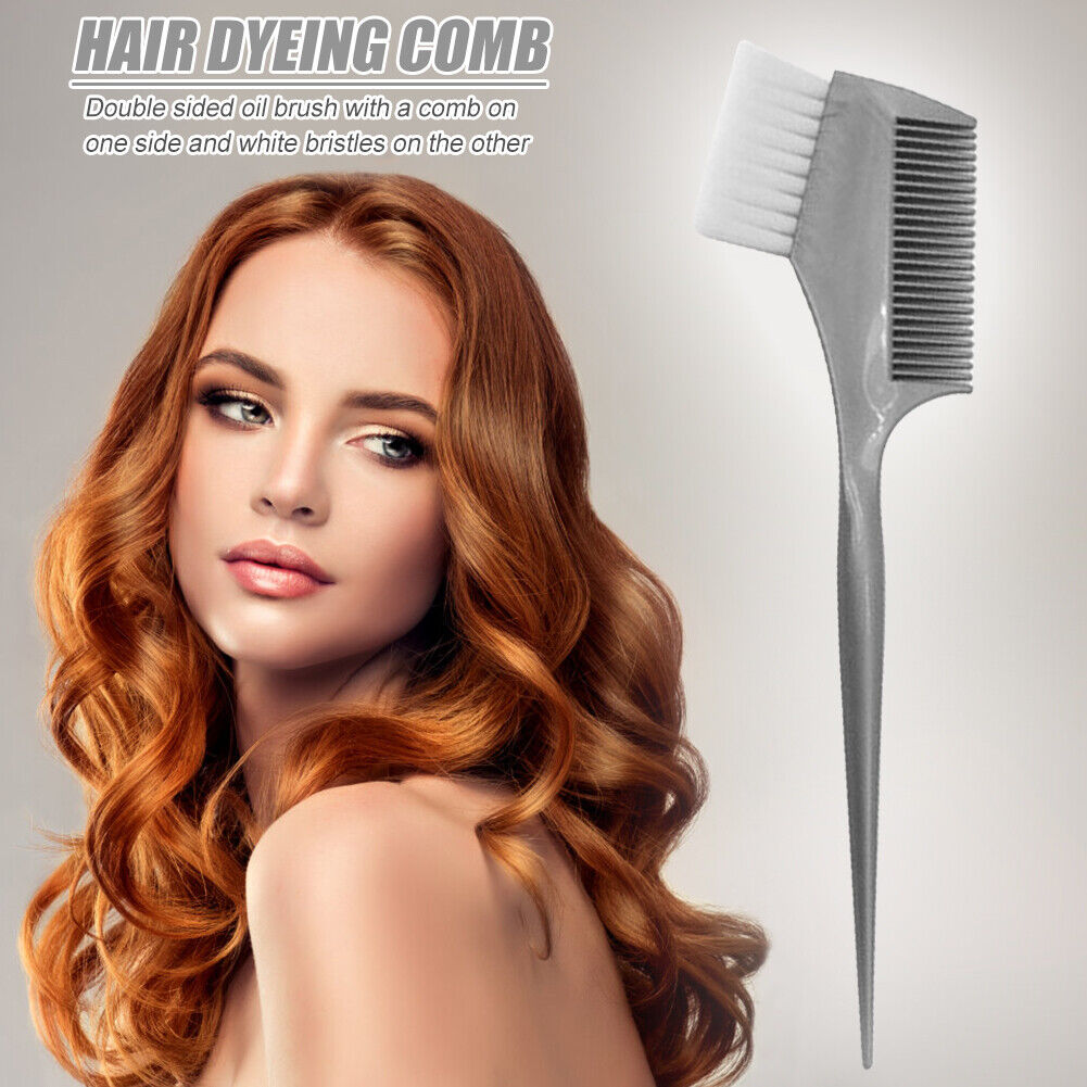 Pro Double-sided Hair Dye Coloring Brush Comb Tint Hair Color Styling Tools