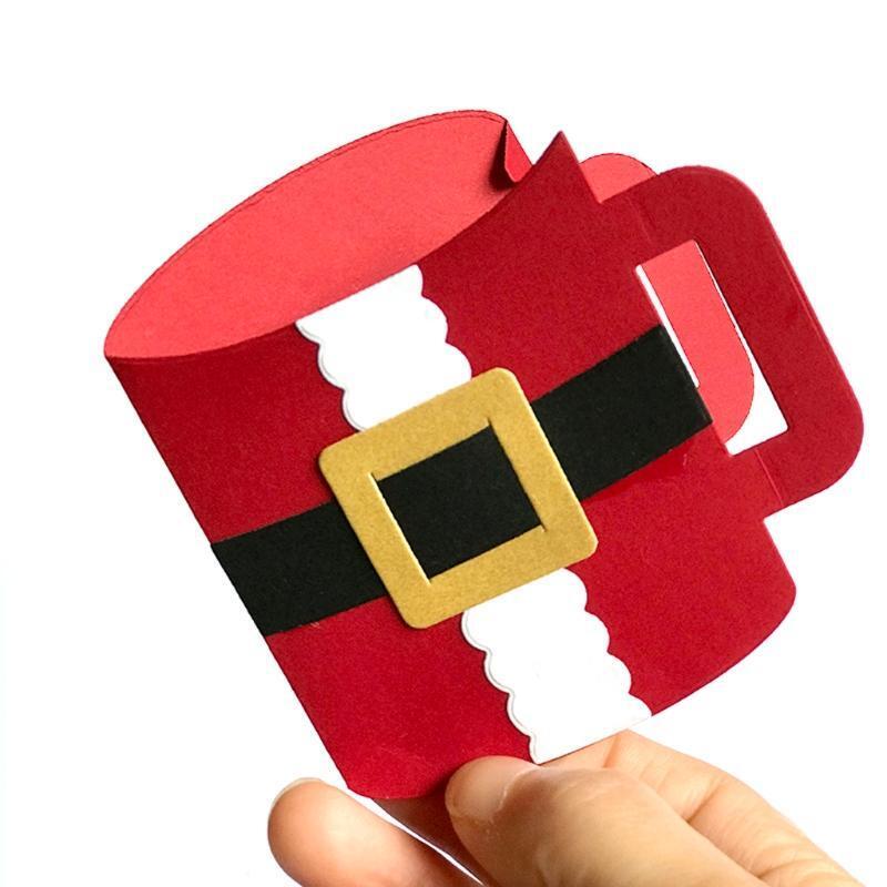 Christmas Mug Metal Cutting Dies Stencil DIY Scrapbooking Album Paper Card Mold
