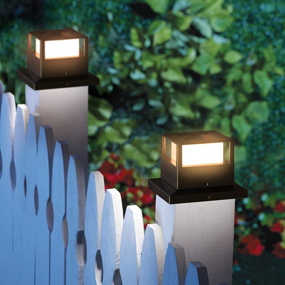 Decor Landscape Lighting Wall Light Outdoor Lighting Solar Column Head Light