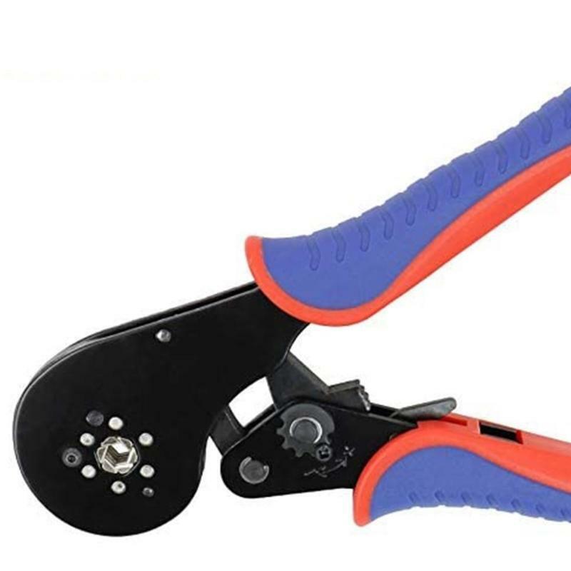 Tubular Terminal Crimping Tools 0.08-16mm² 16-6 w/ 1200pcs/box Terminals Pliers