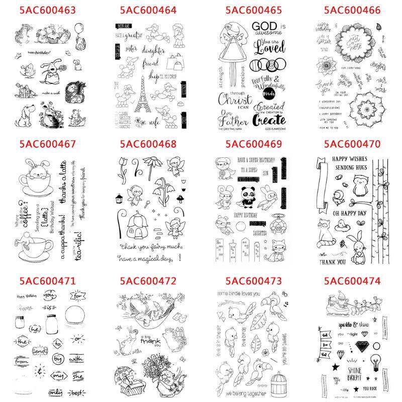 Sweety Girl Wishes Clear Stamp Silicone Seal DIY Diary Scrapbook Card Album S31