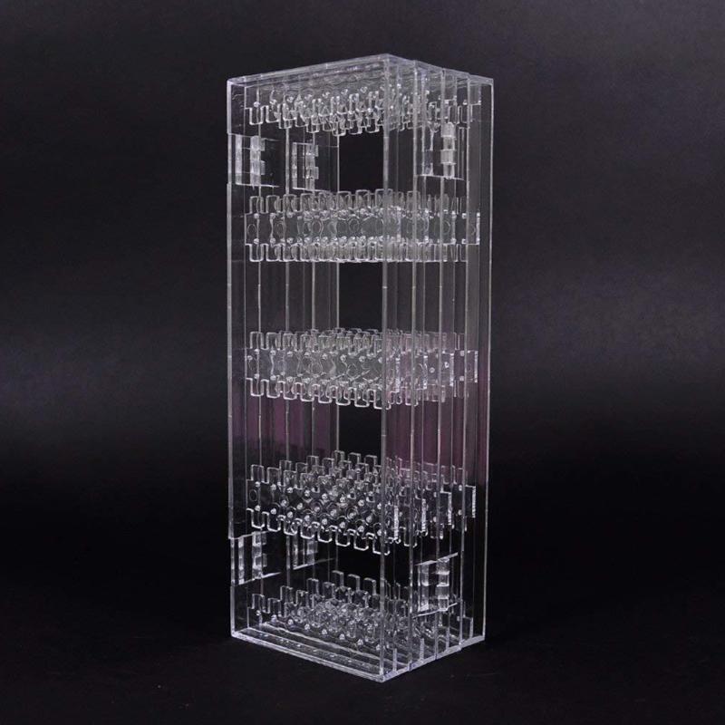 Necklace Storage Rack Jewelry Display Rack Acrylic Folding Earrings Storage Rack