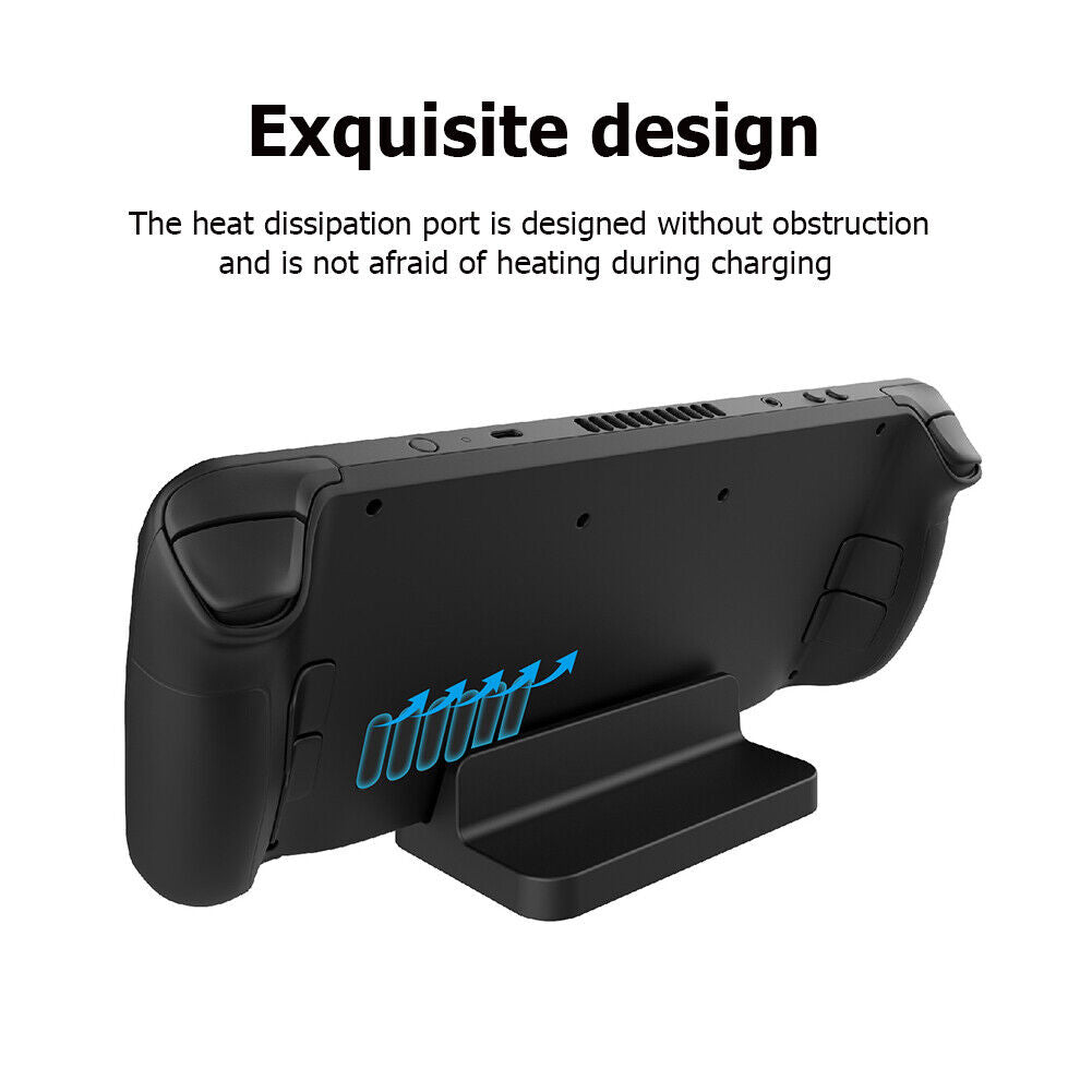 Console Silicone Sleeve Tempered Film Bracket Cable with Bag for Steam Deck