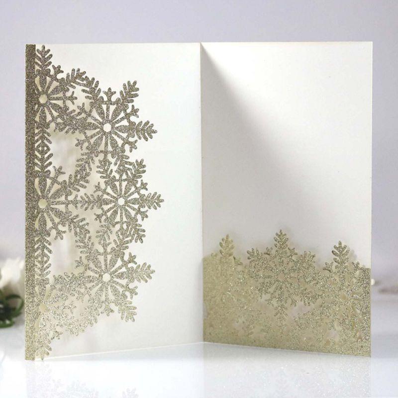 Snowflake Cover Metal Cutting Dies Stencil Scrapbooking DIY Album Stamp Emboss