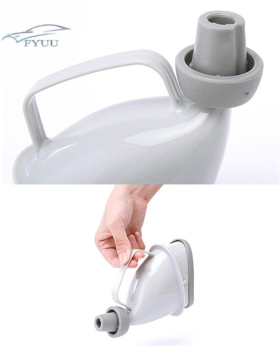 2 Pcs Portable Urinal Funnels Men Women Emergency Outdoor Camping Toilet Device