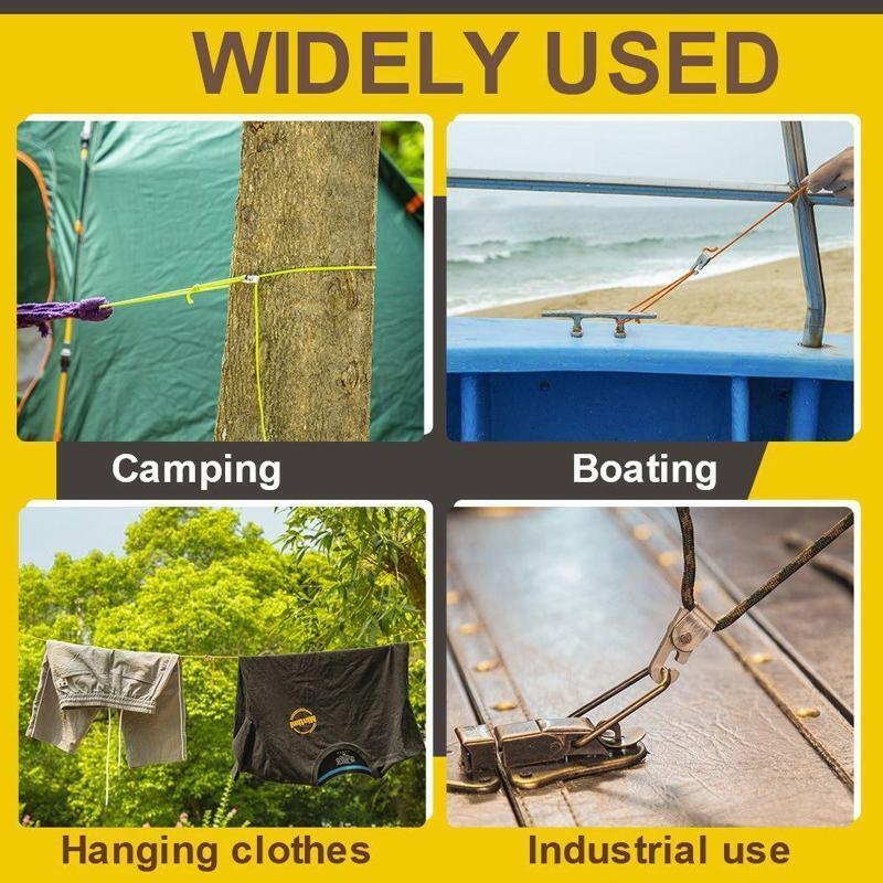 Camping Tent Hook Clip High-strength Automatic Locking Hook for Armbands, Tent