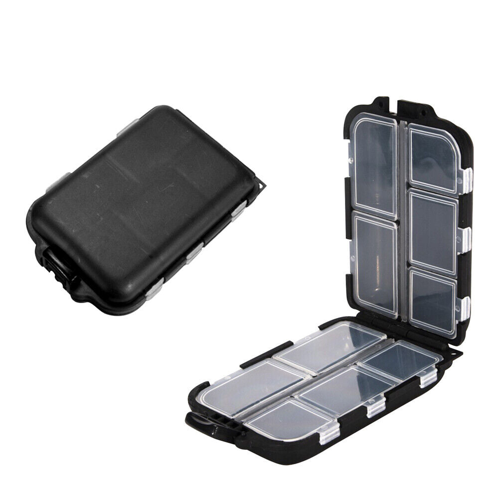 Fishing Lure Boxes Bait Storage Case Fishing Tackle Hook Trays Organizers