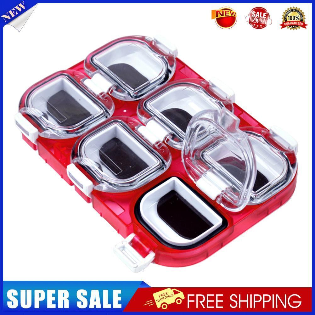 Magnetic Fishing Hook Storage Tackle Box Fishhook Accessories Tools Case