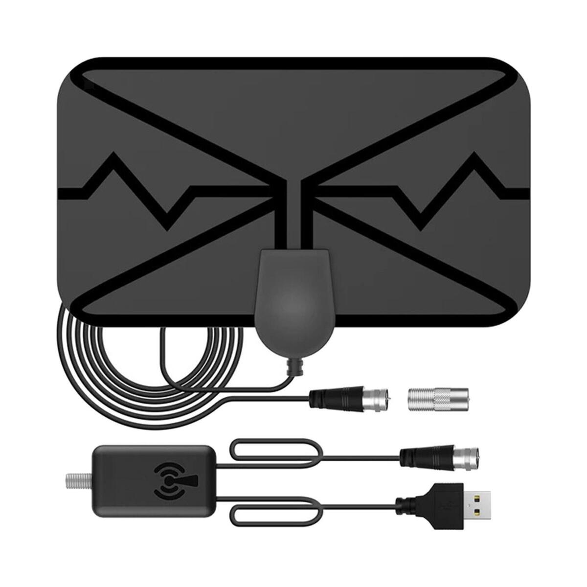 Indoor 4K TV Antenna 3600 Miles Aerial with Amplifier Signal Booster Premium