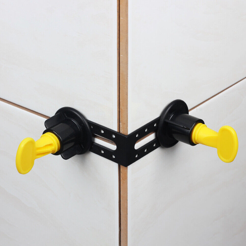 25pcs Male Angle Leveling 90 Degree Tools Tile Leveler Spacer Fixed Locator