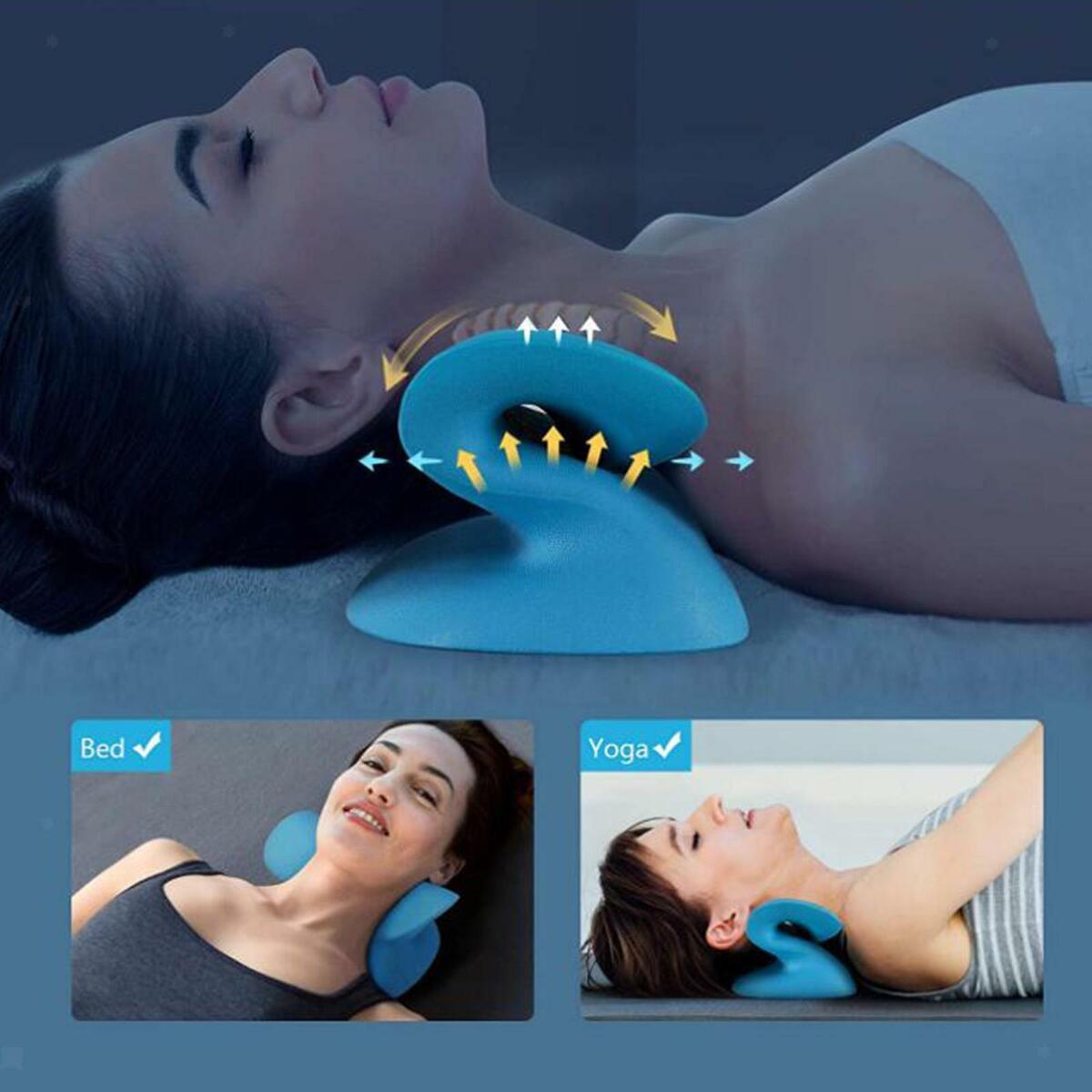 Cervical Traction  Chiropractic Neck Massage stretcher fo neck Relaxation