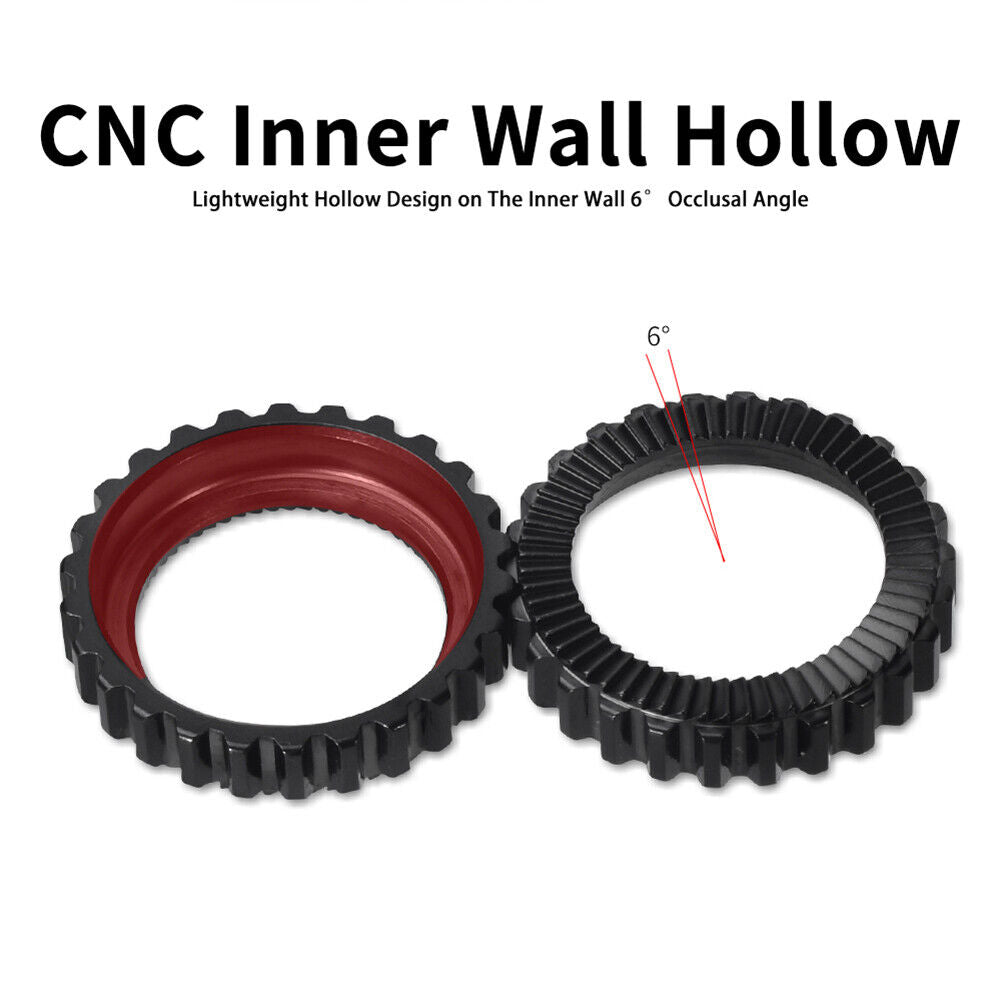 60T Integrated Bicycle Hub CNC Hollow Cycling Steel Freehub Repair Tools
